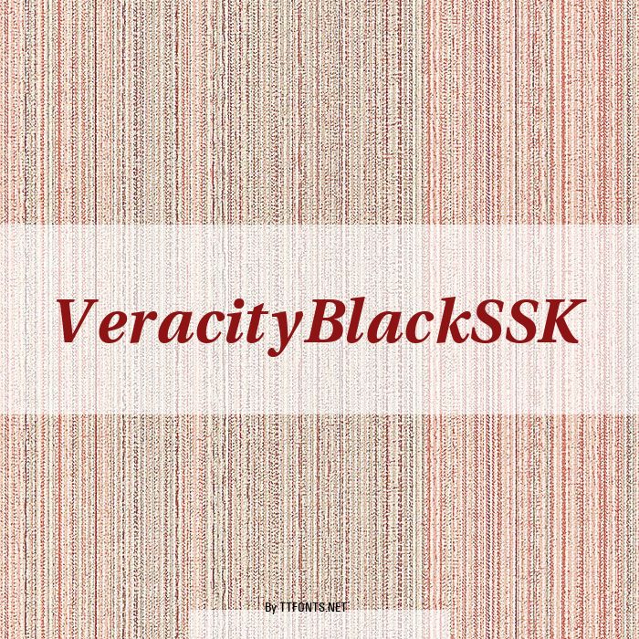VeracityBlackSSK example